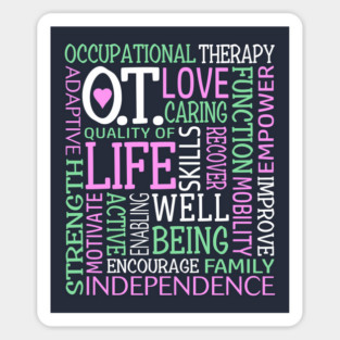 OT Occupational Therapy Occupational Therapist Gift Sticker