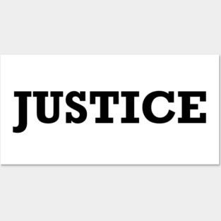Justice Posters and Art