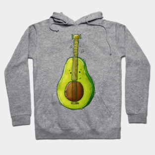 Avocado Guitar Hoodie