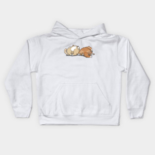 Cutie Sleepy Cats Kids Hoodie