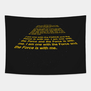 I am one with the Force Tapestry