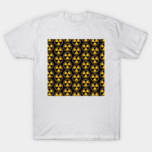 Radioactive Wall Yellow Pattern T-Shirt