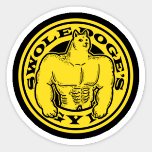 Swole Doge Sticker