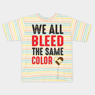 Stop Racism Kids T-Shirt