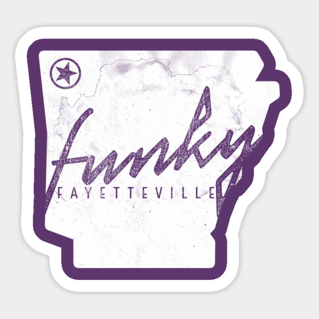 Funky Fayetteville Magnet by rt-shirts