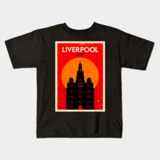 Liverpool Poster Design Kids T-Shirt