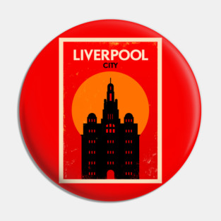 Liverpool Poster Design Pin
