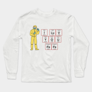 i love you papa " DAD " Long Sleeve T-Shirt