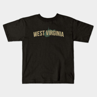 west-virginia Kids T-Shirt
