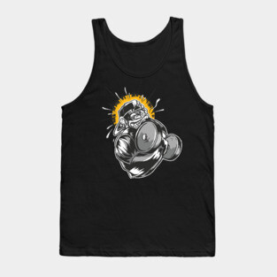 workout clothes sports gym gorilla Tank Top