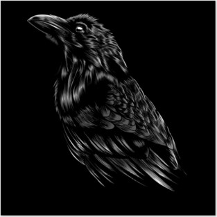 Raven Posters and Art
