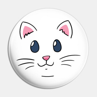 cat face mask and cartoon fashion Pin