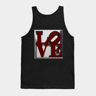 Love Philadelphia Sculpture Tank Top