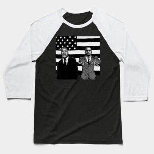 Martin / Malcolm Baseball T-Shirt