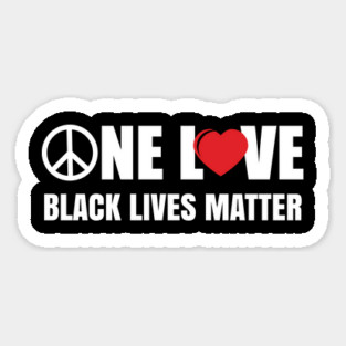 On Love, Black Lives Matter, Black History, Equality, Unity, Protest Magnet