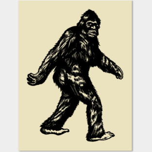 Bigfoot Posters and Art