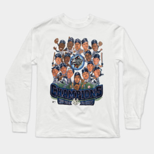 Vintage Caricature New York Yankees 1998 World Series Champion Shirt Long Sleeve T-Shirt