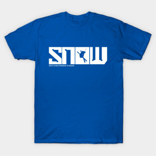 SNOW (Skier) T-Shirt
