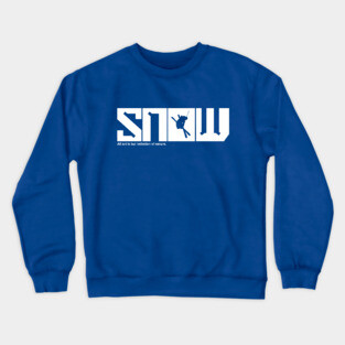 SNOW (Skier) Crewneck Sweatshirt