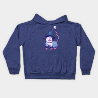 Wizard Opossum Kids Hoodie