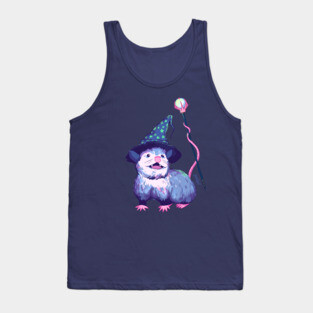 Wizard Opossum Tank Top