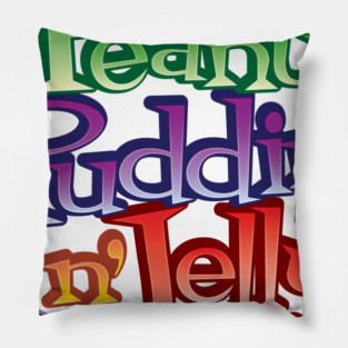Peanut Puddin' n' Jelly Pillow