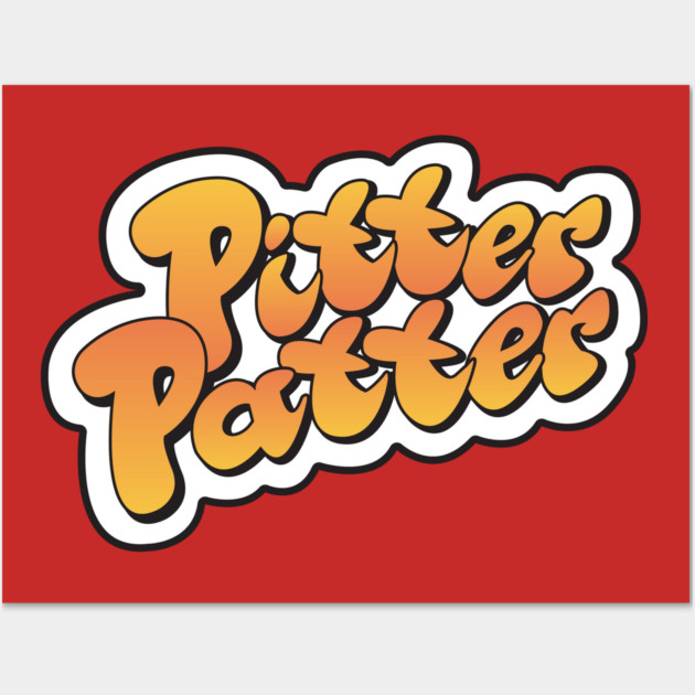 Pitter Patter Wall Art by Hazzum