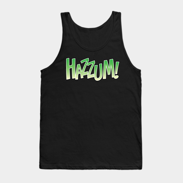 Hazzum Green Tank Top by Hazzum