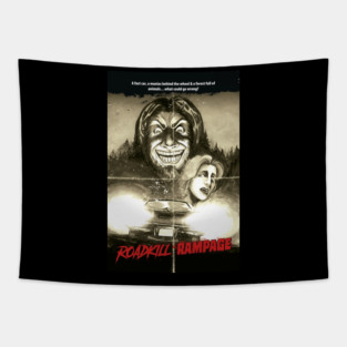 Roadkill Rampage Poster Tapestry