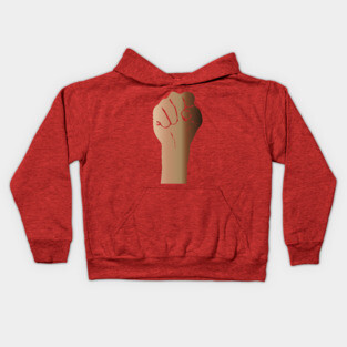 Raised Fist Kids Hoodie