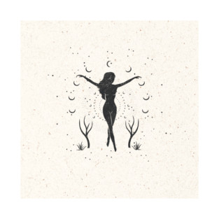 Night Moon Goddess T-Shirt