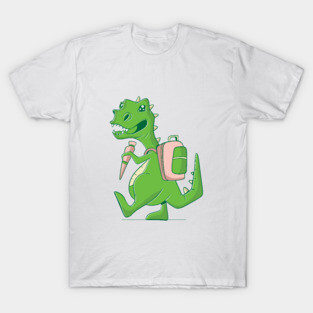 cute Dinosaur school T-Shirt