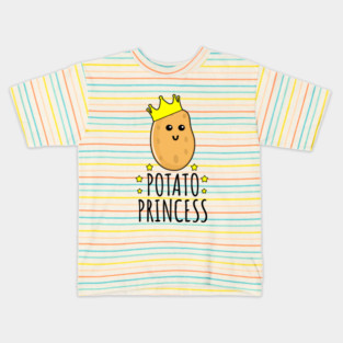 Potato Princess Kids T-Shirt