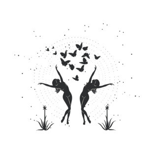 Dancing Sister Goddesses T-Shirt