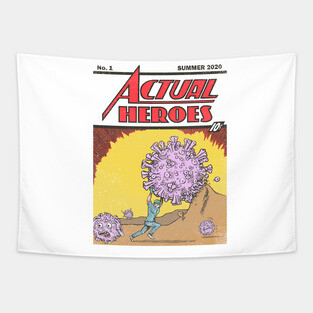 Actual Heroes Tapestry