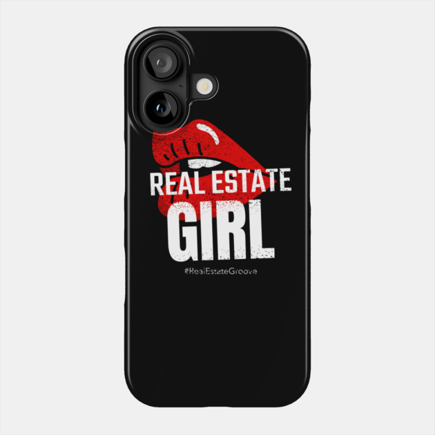 Real Estate Girl Phone Case by REG