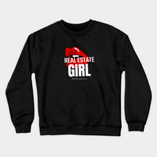 Real Estate Girl Crewneck Sweatshirt