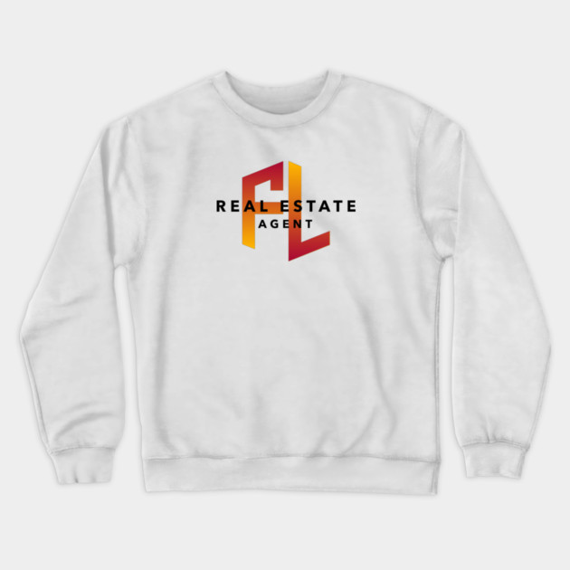 Florida Real Estate Agent Crewneck Sweatshirt by REG