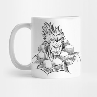 akuma, the street fighter Mug