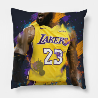 Lebron James basketball Pillow