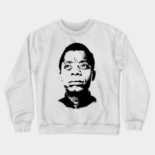 James Baldwin Portrait Pop Art Crewneck Sweatshirt