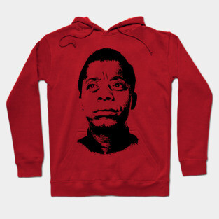James Baldwin Portrait Pop Art Hoodie