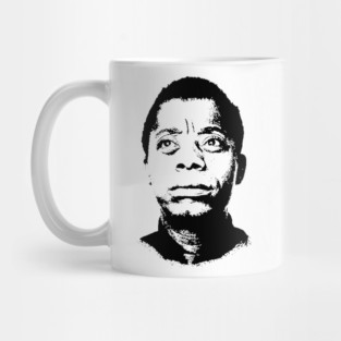James Baldwin Portrait Pop Art Mug
