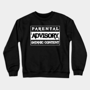 Satanic Content Crewneck Sweatshirt