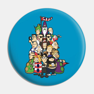 Day at the Mansion colour Pin