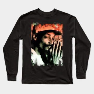 Snoop Dogg oldschool rap Long Sleeve T-Shirt