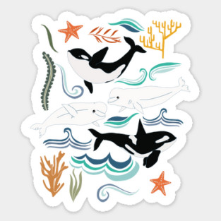 Canadian Whale Watching Sticker