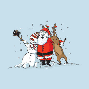 Santa's Selfie T-Shirt