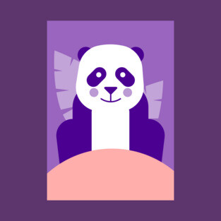 Panda Illustration for Kids T-Shirt