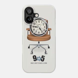 9 to 5 - Alternative Movie Poster Phone Case
